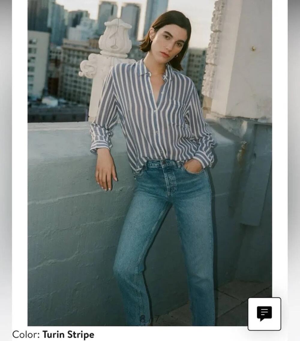 Rails Josephine Turin Stripe top medium